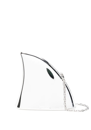 David Koma The Apex mini bag - Silver