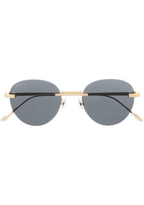 Cartier Eyewear CT0331S round sunglasses - Gold