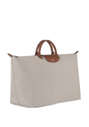 Longchamp XL Le Pliage tote bag - Neutrals