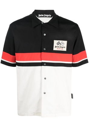 Palm Angels Racing bowling shirt - Black