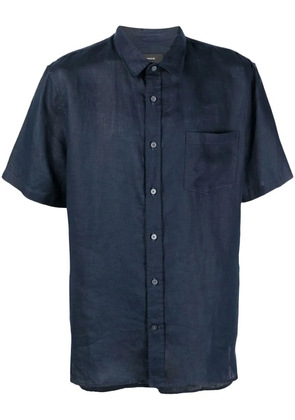 Vince chest patch-pocket detail shirt - Blue