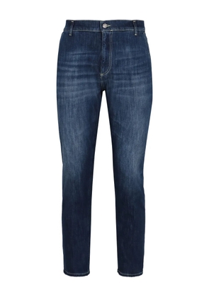 DONDUP contrast-stitch skinny jeans - Blue