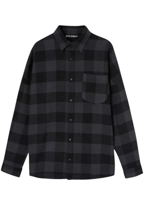 Palm Angels logo-print shirt - Black