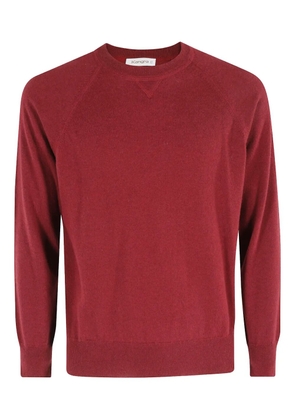 Kangra long-sleeve crew-neck sweater - Red
