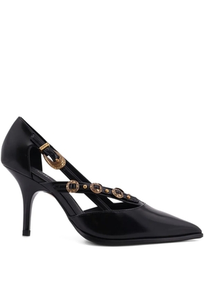 PINKO Lady 02 buckle-strap heeled pumps - Black