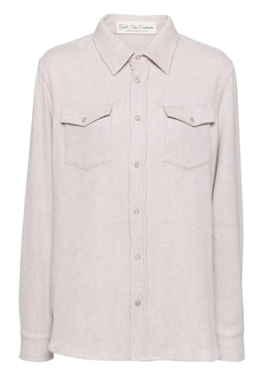 GOD'S TRUE CASHMERE Melange shirt - Pink
