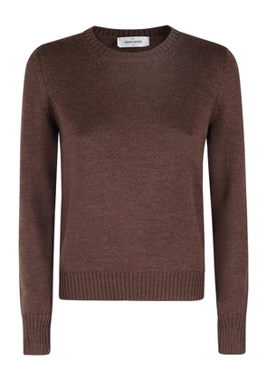 Gran Sasso ribbed sweater - Brown