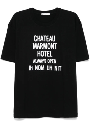 Ih Nom Uh Nit graphic-print T-shirt - Black
