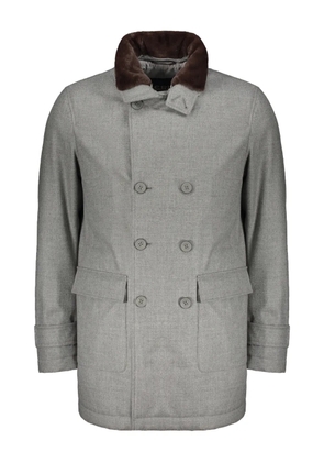 Herno double-breasted jacket - Grey
