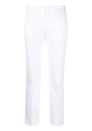 PT Torino straight-leg stretch-cotton trousers - White