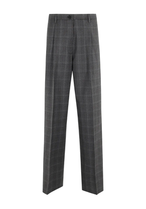 ASPESI checked trousers - Grey