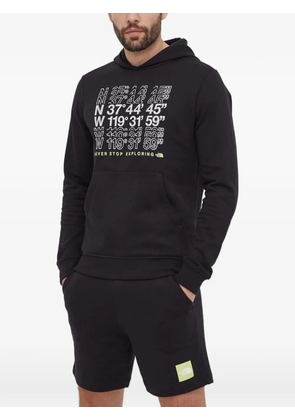 The North Face printed hooded sweatshirt - Black