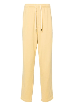 MARANT Mailesco logo-flocked track pants - Yellow