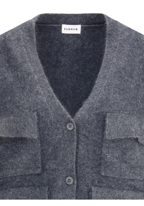 P.A.R.O.S.H. button-up gilet - Grey