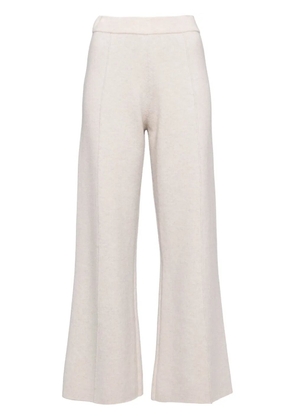 N.Peal double face trousers - Neutrals