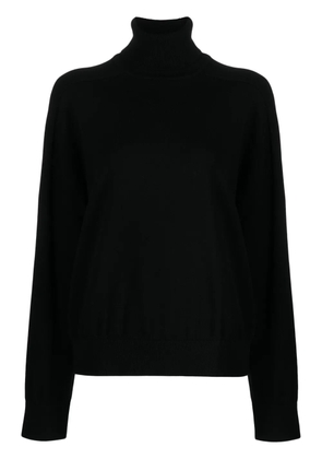 ARMARIUM roll-neck fine-knit jumper - Black