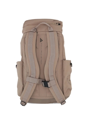 adidas logo-print backpack - Brown