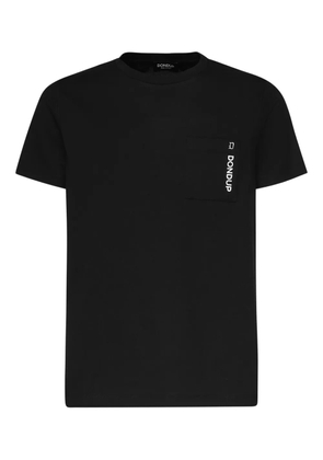 DONDUP chest-pocket crew-neck T-shirt - Black