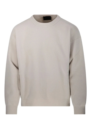 Roberto Collina crew neck sweater - Neutrals