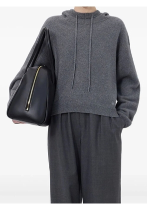 LouLou de Saison hooded cashmere sweater - Grey