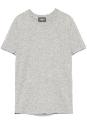 BOMPARD fine-knit T-shirt - Grey