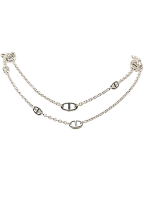 Hermès Pre-Owned 2010-2025 Sterling Silver Farandole Long 120 necklace