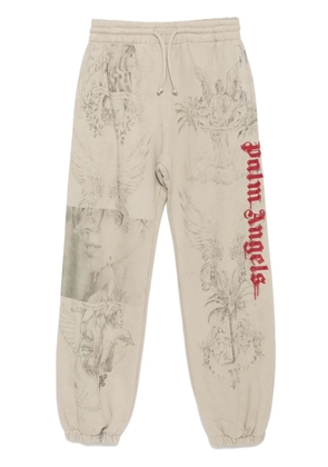 Palm Angels pencil all-over track pants - Neutrals