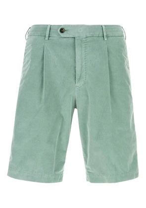 PT Torino corduroy bermuda shorts - Green