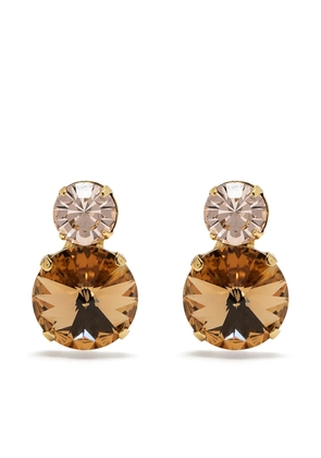 Jennifer Behr Myrla crystal-embellished earring - Gold