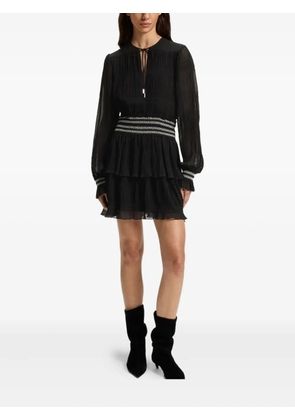 BOSS long-sleeves mini dress - Black