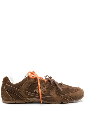 Miu Miu x New Balance 530 SL suede sneakers - Brown