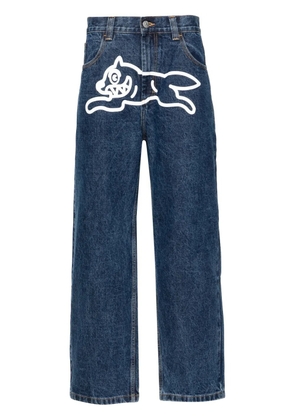 ICECREAM Running Dog Double Scoop straight jeans - Blue