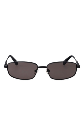 Jacquemus Sera rectangle-frame sunglasses - Black