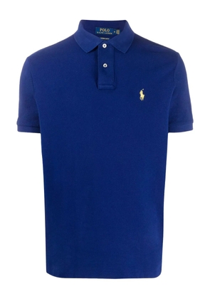 Polo Ralph Lauren button logo polo shirt - Blue