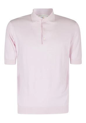 Filippo De Laurentiis short-sleeve polo shirt - Pink