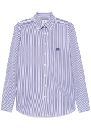 ETRO striped shirt - Blue