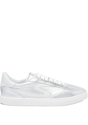 Stuart Weitzman leather sneakers - Silver