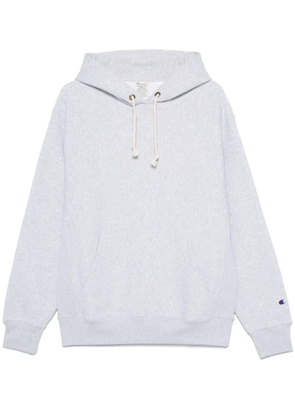 Champion logo-embroidered hoodie - Grey