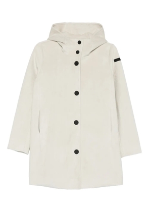 Roberto Ricci Designs Velour Neo button-hooded coat - Neutrals