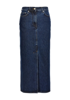 LouLou de Saison Rona maxi skirt - Blue