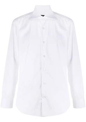 Barba poplin shirt - White