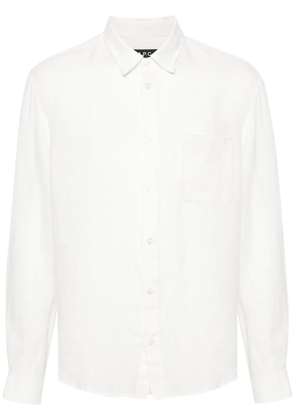 A.P.C. Cassel logo-embroidered shirt - White