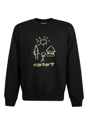 Carhartt WIP embroidered sweatshirt - Black
