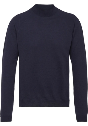 Prada turtleneck jumper - Blue