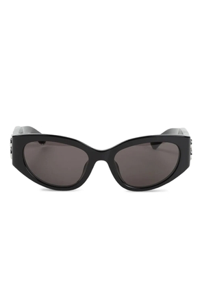 Balenciaga Eyewear geometric-frame sunglasses - Black