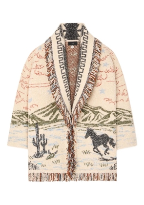 Alanui Sunset Riders cardigan - Neutrals