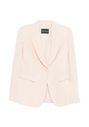 Emporio Armani notched jacket - Pink