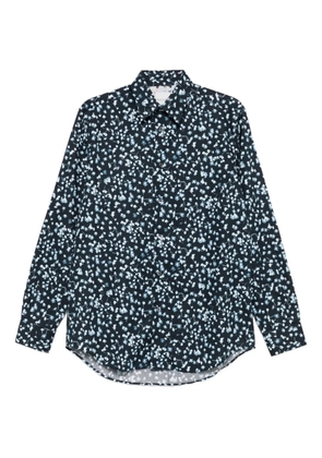 Paul Smith floral-print shirt - Blue