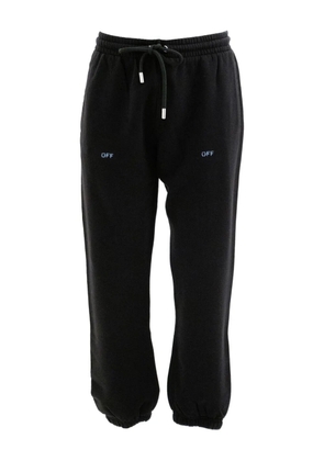 Off-White Arrows-print track pants - Black