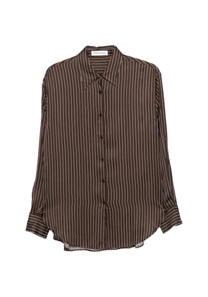 The Frankie Shop striped shirt - Brown